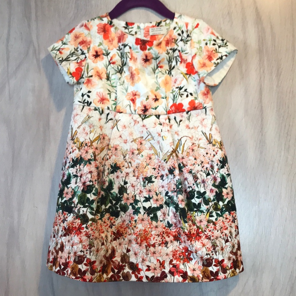 Floral print dress